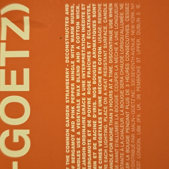 ❤️BUY 2 GET 1 FREE  MALIN+GOETZ Strawberry Boxed Candle,9oz.Retail Price $66.00 - Picture 12 of 13